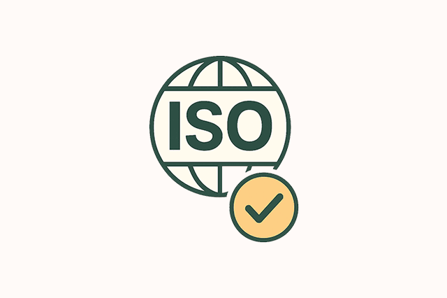 ISO Certificate